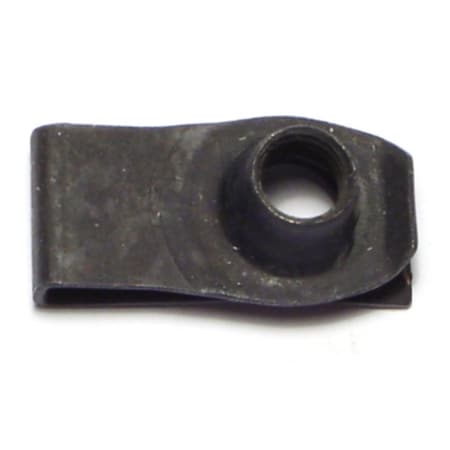 Midwest Fastener 8mm-1.25 Black Phosphate Steel Coarse Thread Long Extruded U Nuts 8PK 69253